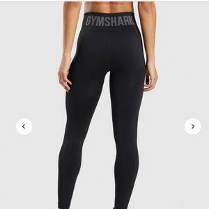 Gymshark Flex High Waisted Black/Charcoal Leggings